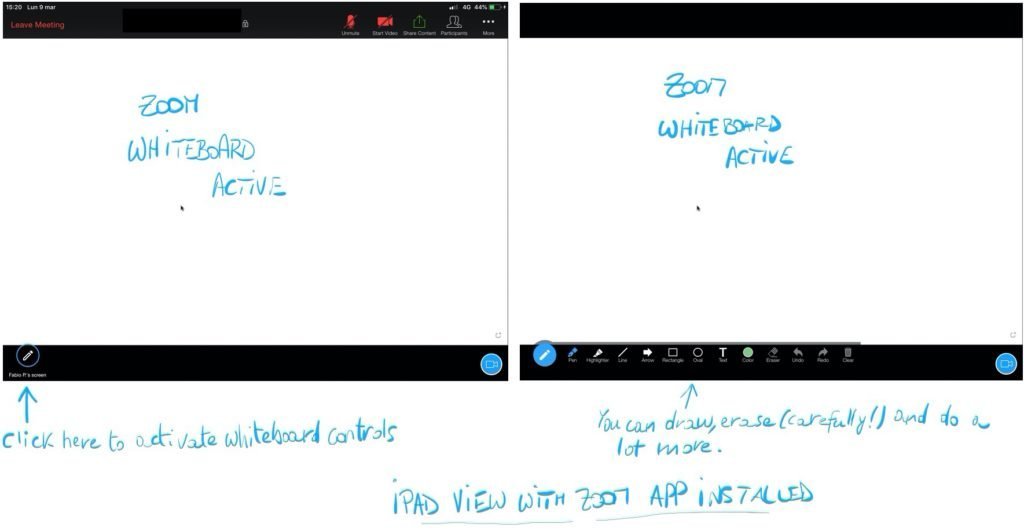 Zoom Whiteboard