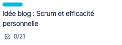 Exemple item backlog