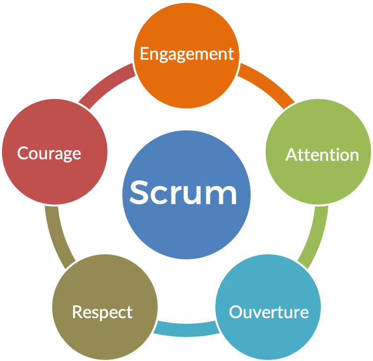 Les valeurs Scrum